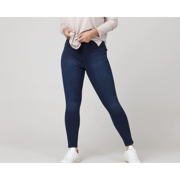 Spanx Ble Jeanish Ankle Leggings sz M - Picture 1 of 8